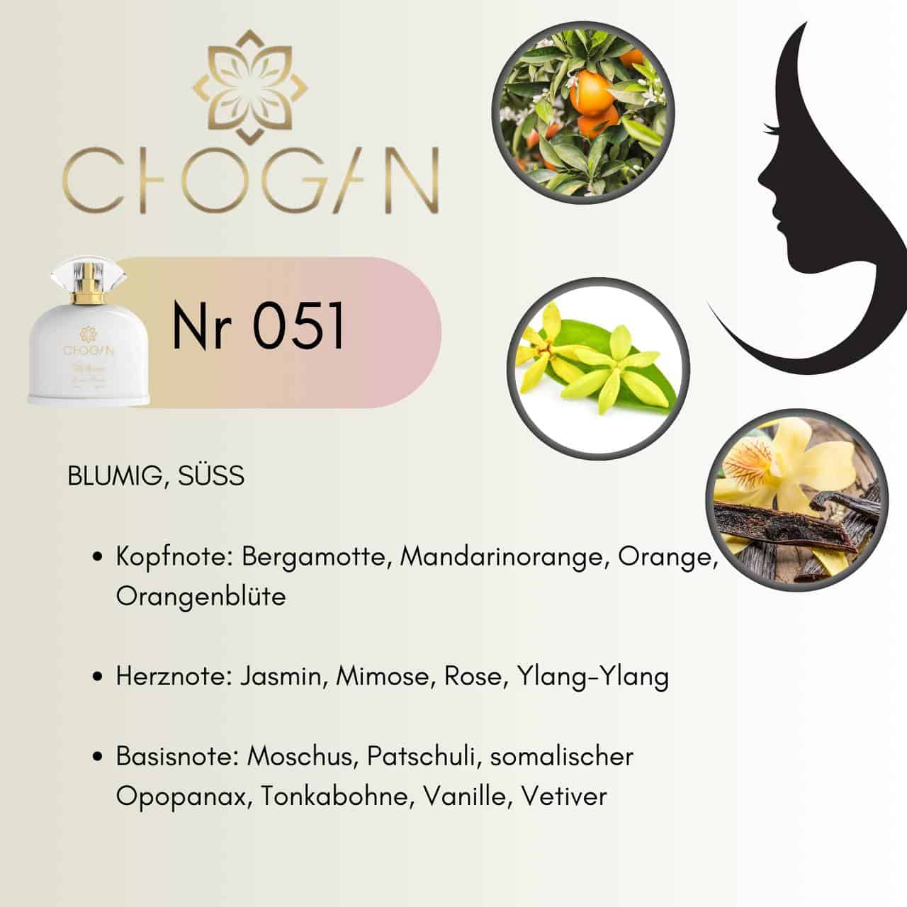 Chogan 051 Parfum Damen