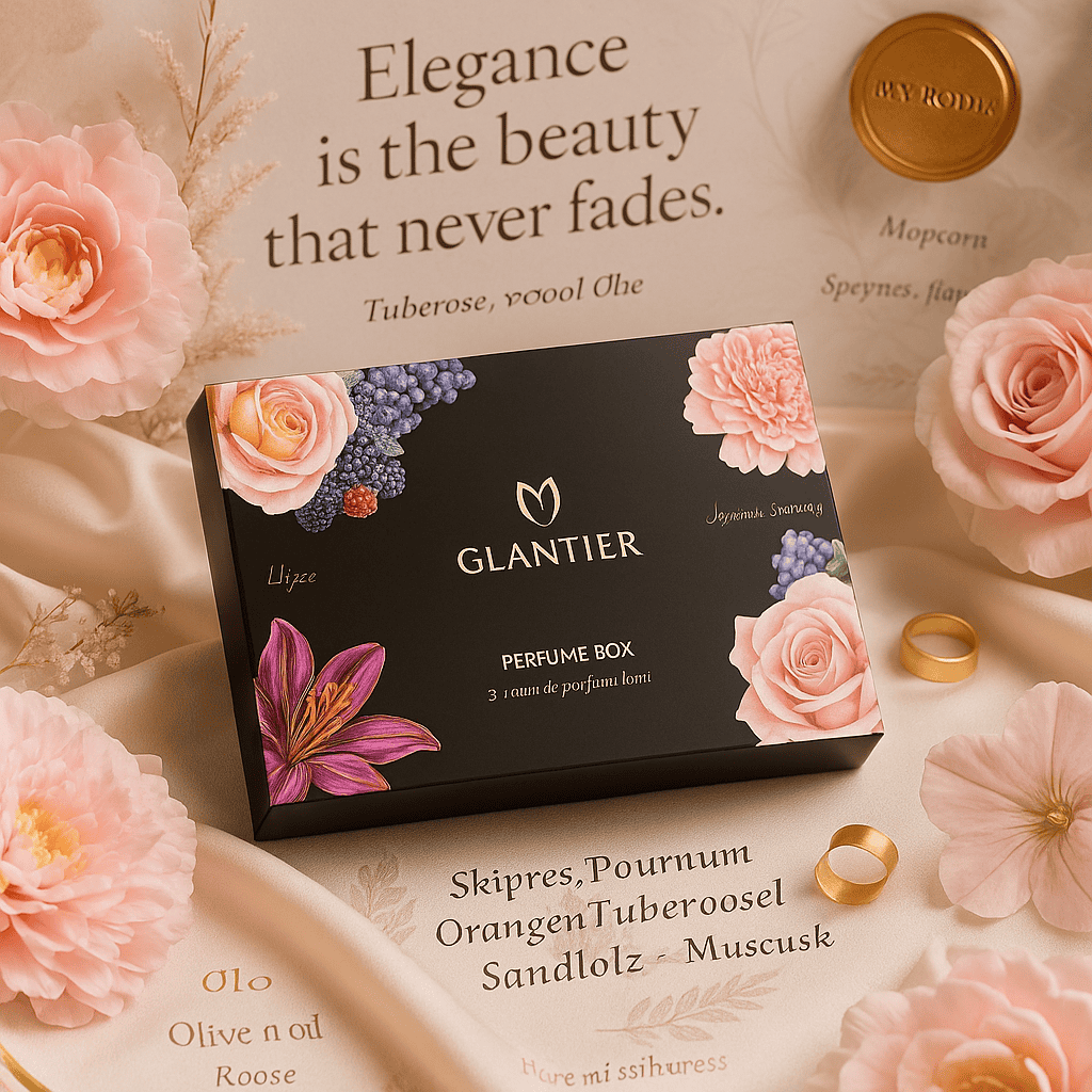Glantier Parfum Box Geschenkset 5x15