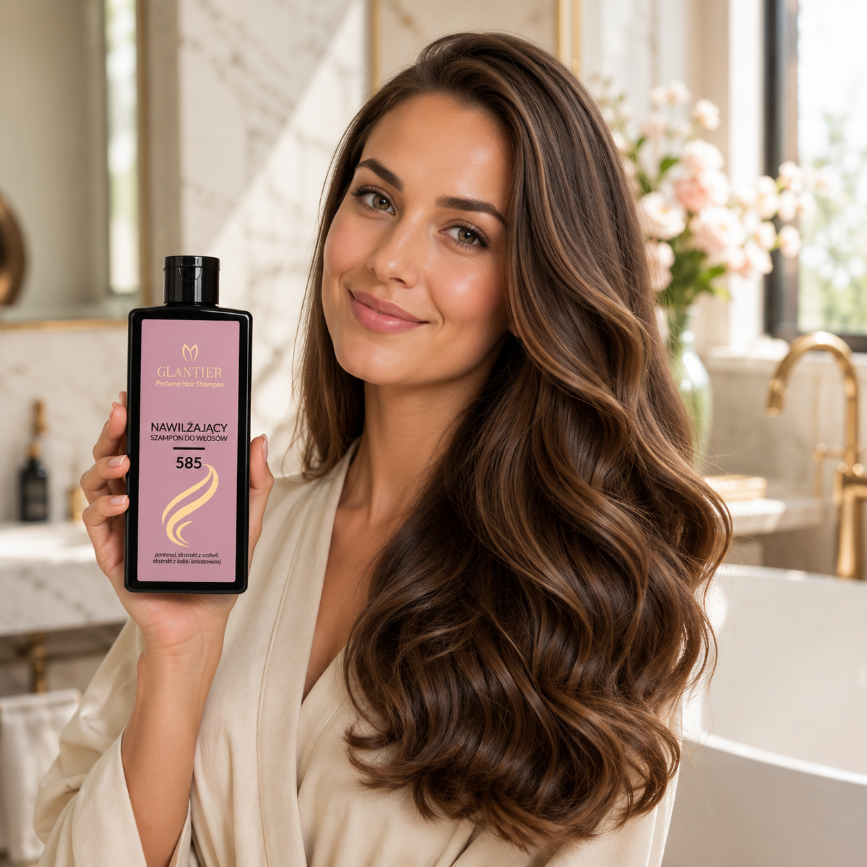 Glantier 585 Shampoo - Feuchtigkeit & Glanz - 300ml