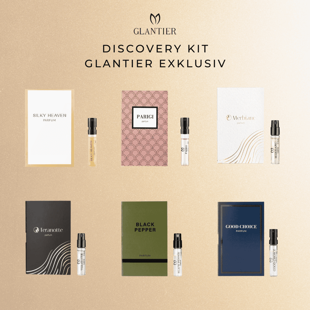 Duftset Glantier Exklusiv Damen & Herren – 6 Luxusproben