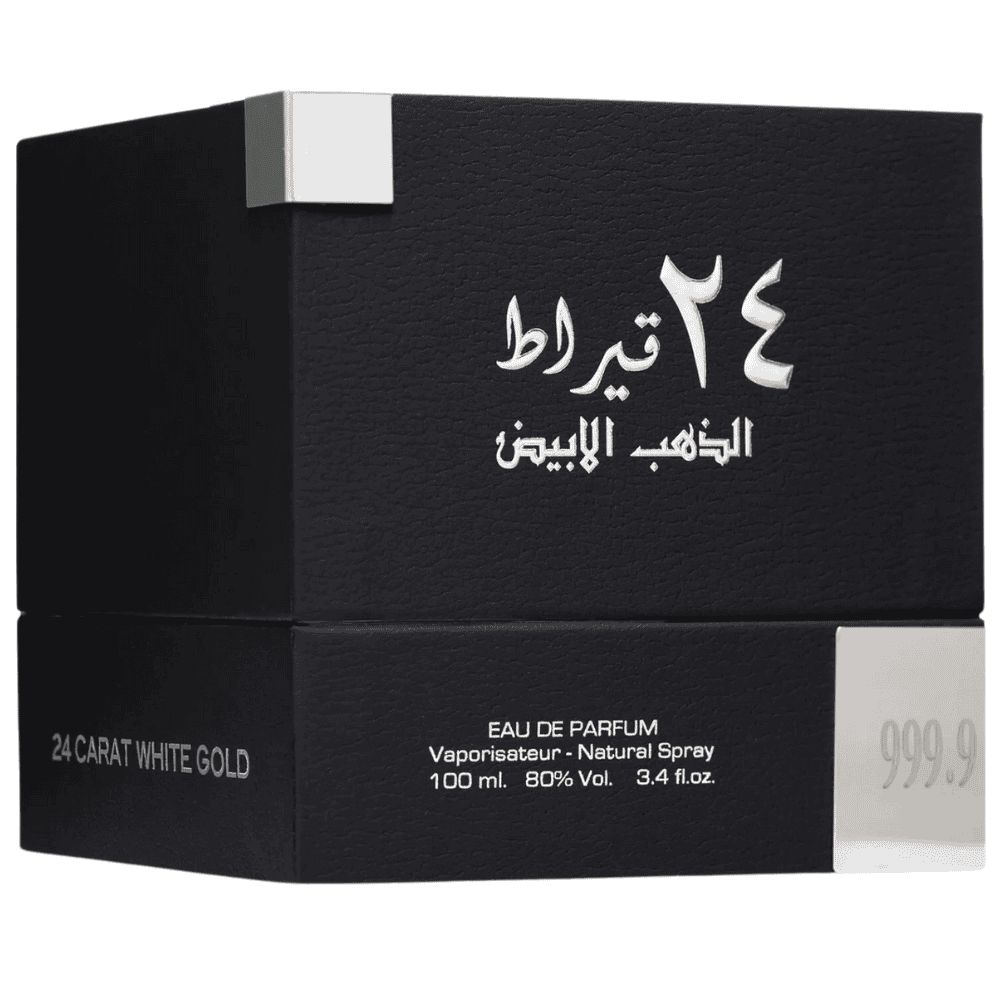 Lattafa 24 Carat White Gold