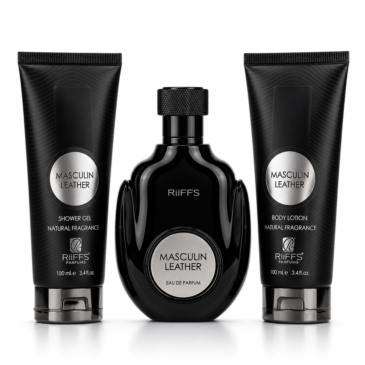 RiiFFS Masculin Leather Giftset 3 pcs - Herren