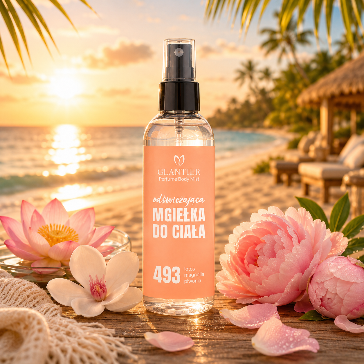 Glantier 493 Body Mist Damen - 100ml