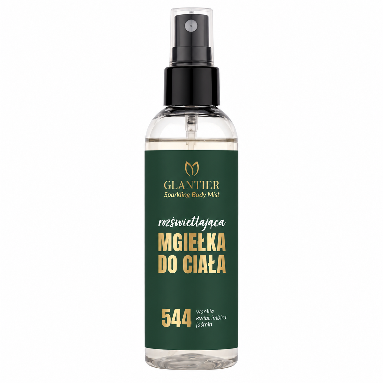 Glantier 544 Body Mist Damen mit Glow Effect - 100ml